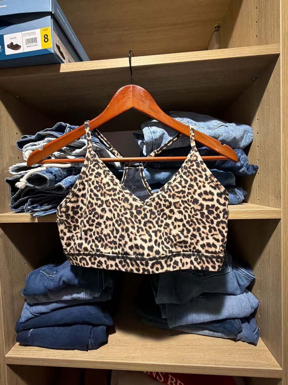 Zyia Active Leopard Brilliant Mesh Sports Bra